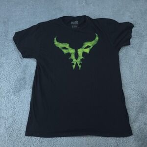 Jinx World Of Warcraft Shirt Mens Medium Black Green Demon Logo Tee Gaming